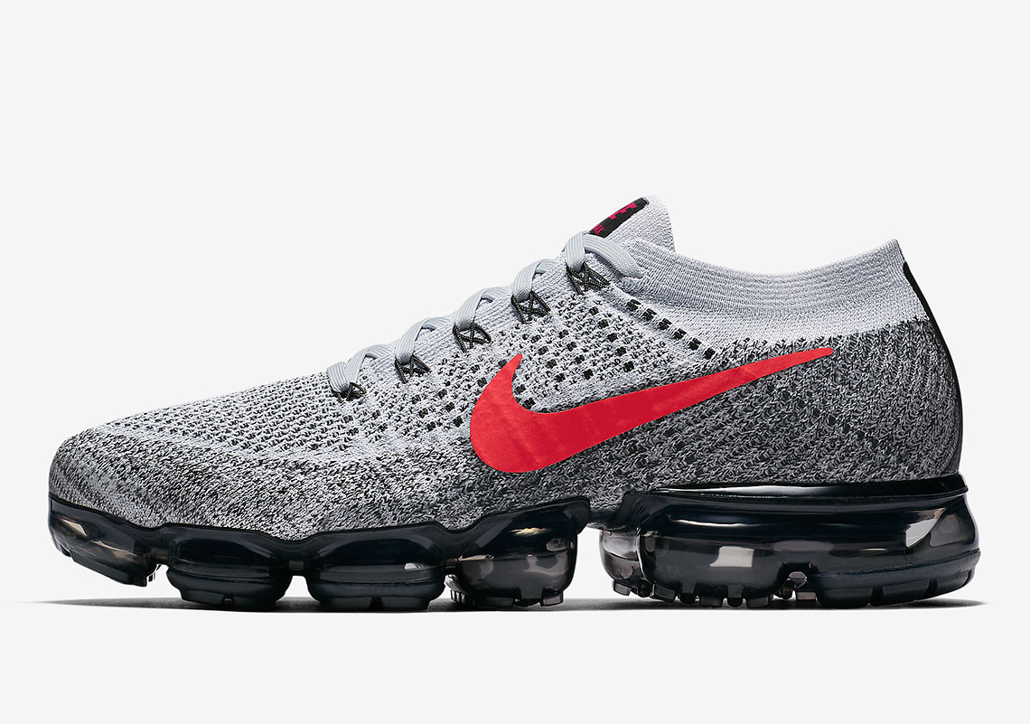 grey black and red vapormax