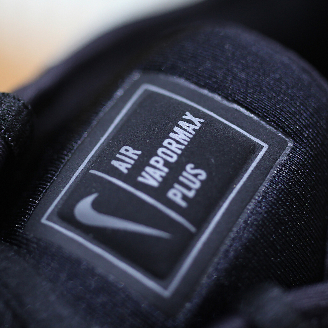 Nike Vapormax Plus Triple Black Detailed Look 6