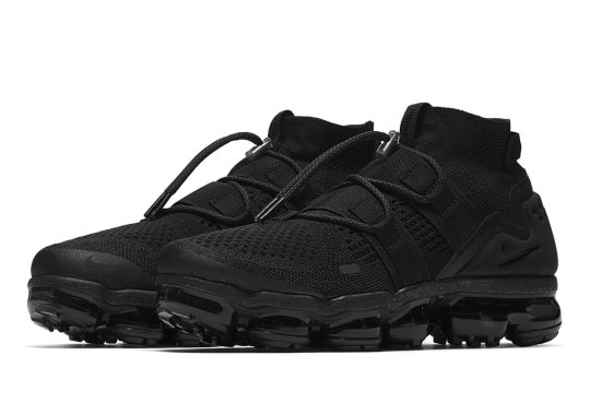 Get Ready For The Nike Vapormax Flyknit Utility In Triple Black