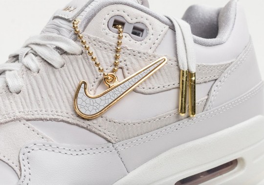 This Premium Nike Air Max 1 Features Cut-Out Swooshes