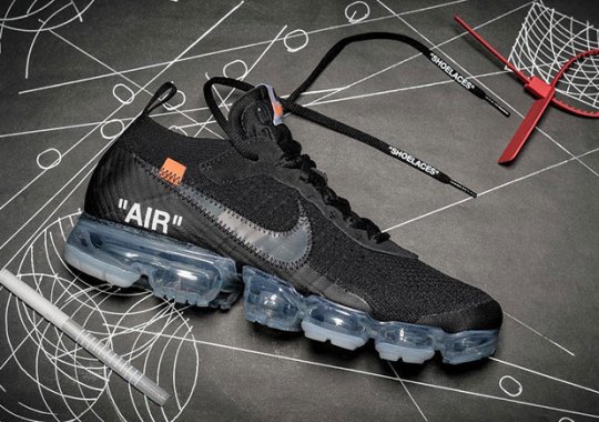 OFF WHITE x Nike Vapormax Releasing In 2018 In Two New Colorways