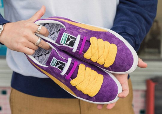 Puma Revives Classic “Lakers” Theme On The Suede For The Collectors