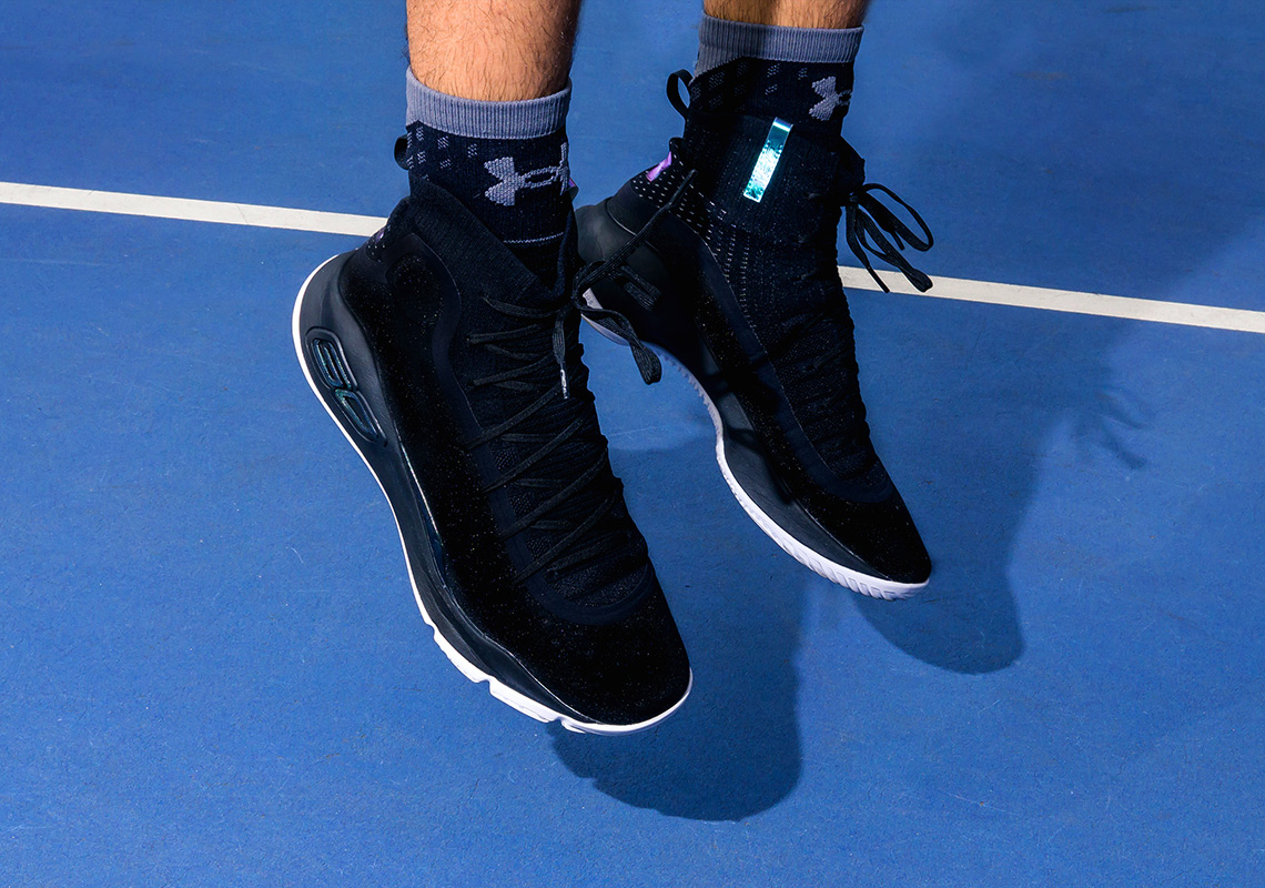 Under armour curry 4 low on feet sale