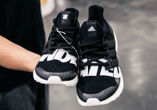Early Sample Of UNDEFEATED x adidas Ultra Boost Appears At Sneaker Con