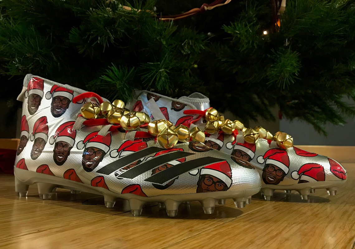 adidas Makes Von Miller A "Vonmoji" Football Cleat PE For Christmas