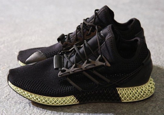New Colorway Of The adidas Y-3 Futurecraft 4D Debuts At Paris Fashion Week