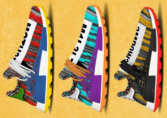 Pharrell And adidas Set To Release SOLAR Hu NMD In Fall 2018