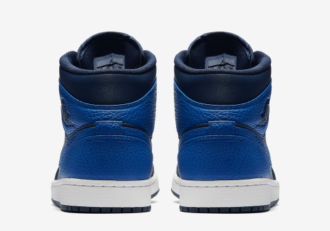 Air Jordan 1 Mid Obsidian + Royal 554724-412 Coming Soon | SneakerNews.com