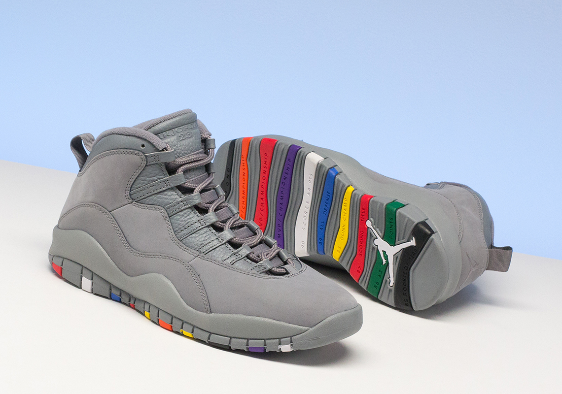 sund fornuft indhold Klemme Air Jordan 10 "Cool Grey" Closer Look 310805-022 | SneakerNews.com