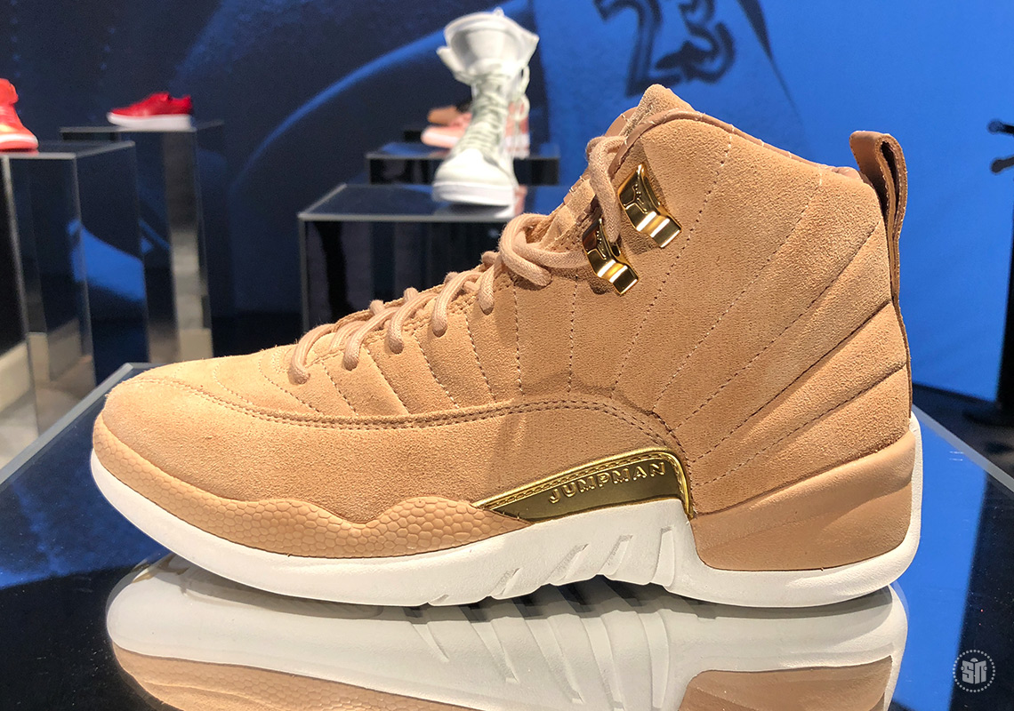 tan jordan 12