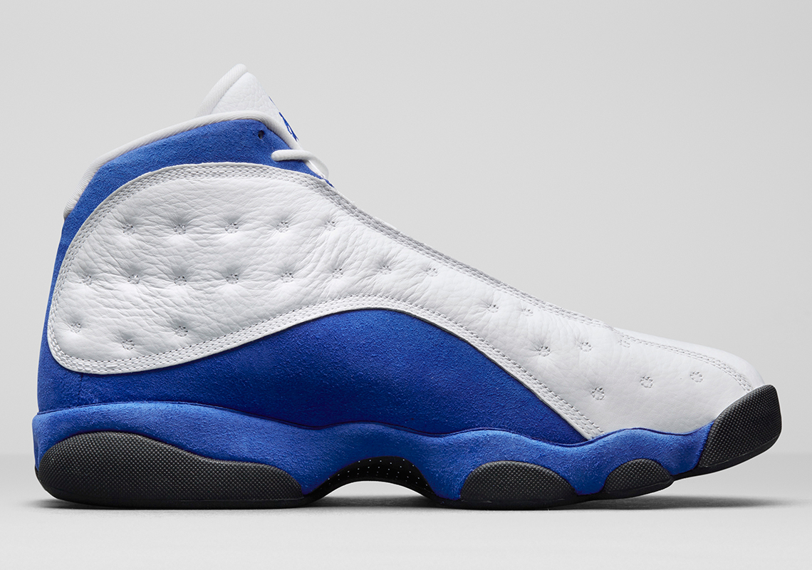 blue and white 13 jordans 2018