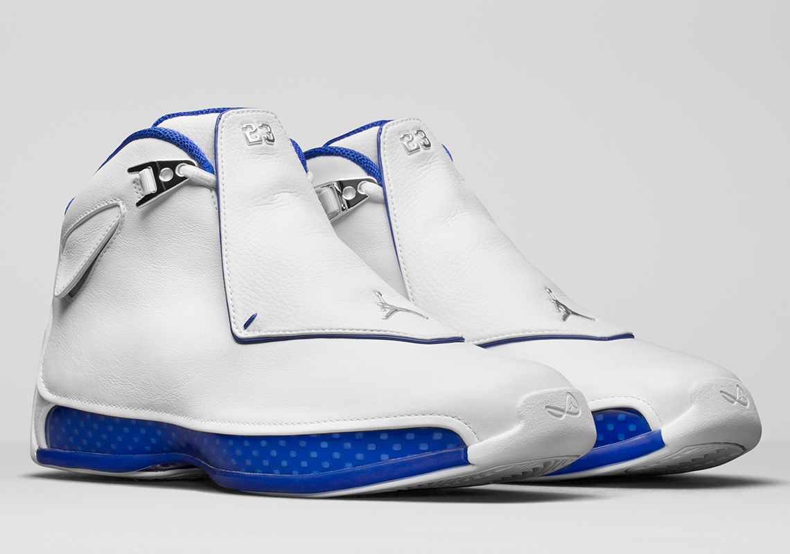 jordan 18 blue and white