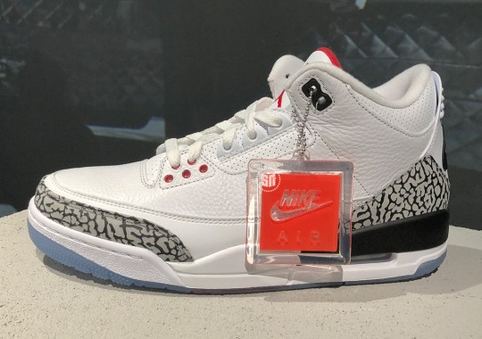 Jordan Brand Celebrates Michael’s 1988 Dunk Contest With Air Jordan 3 “White/Cement” With Clear Soles