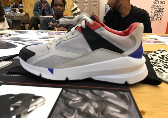 A$AP Rocky Spotted With Never Before Seen Under Armour Shoe