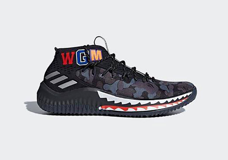 BAPE x adidas Dame 4 Friends and Family 