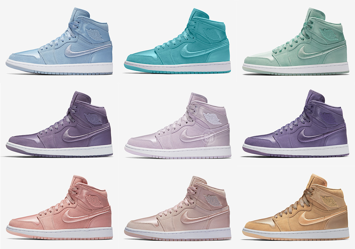 jordan 1 pastel pack