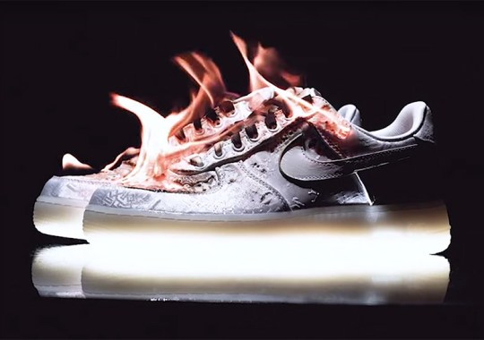 CLOT Reveals What’s Underneath The Silk Uppers Of Their Nike Air Force 1 Collaboration