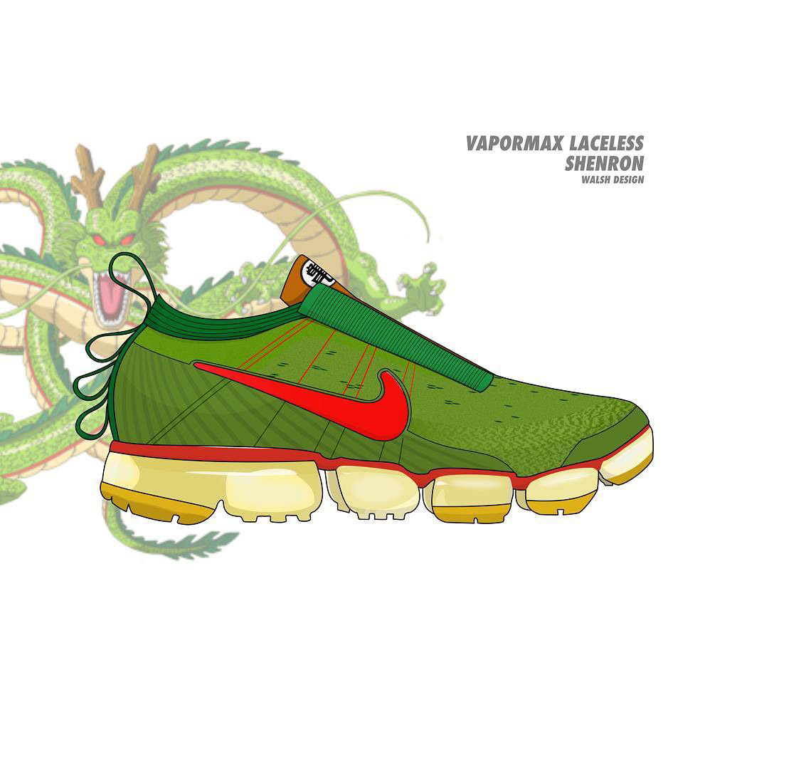 Dragonball Z Nike Collaboration Vapormax Shenron