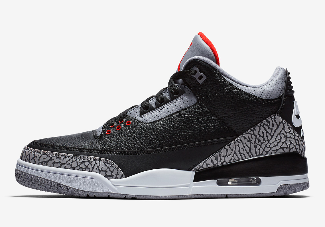 Jordan 3 Black Cement Official Images 4