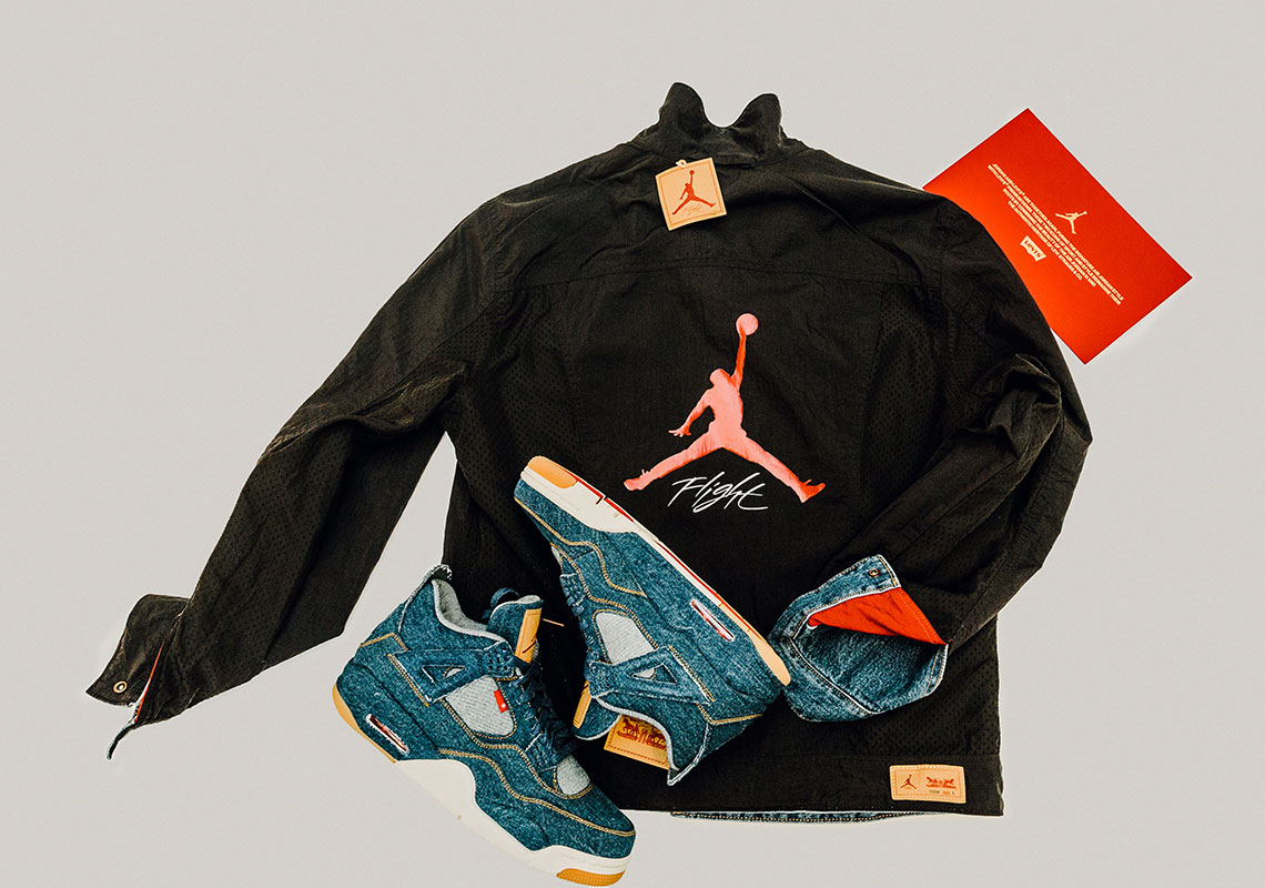 Jordan 4 Levi's Official Store List - Where To Buy | SneakerNews.com