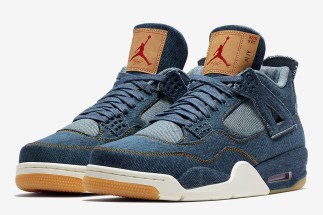 Official Images Of The Levi’s x Air Jordan 4