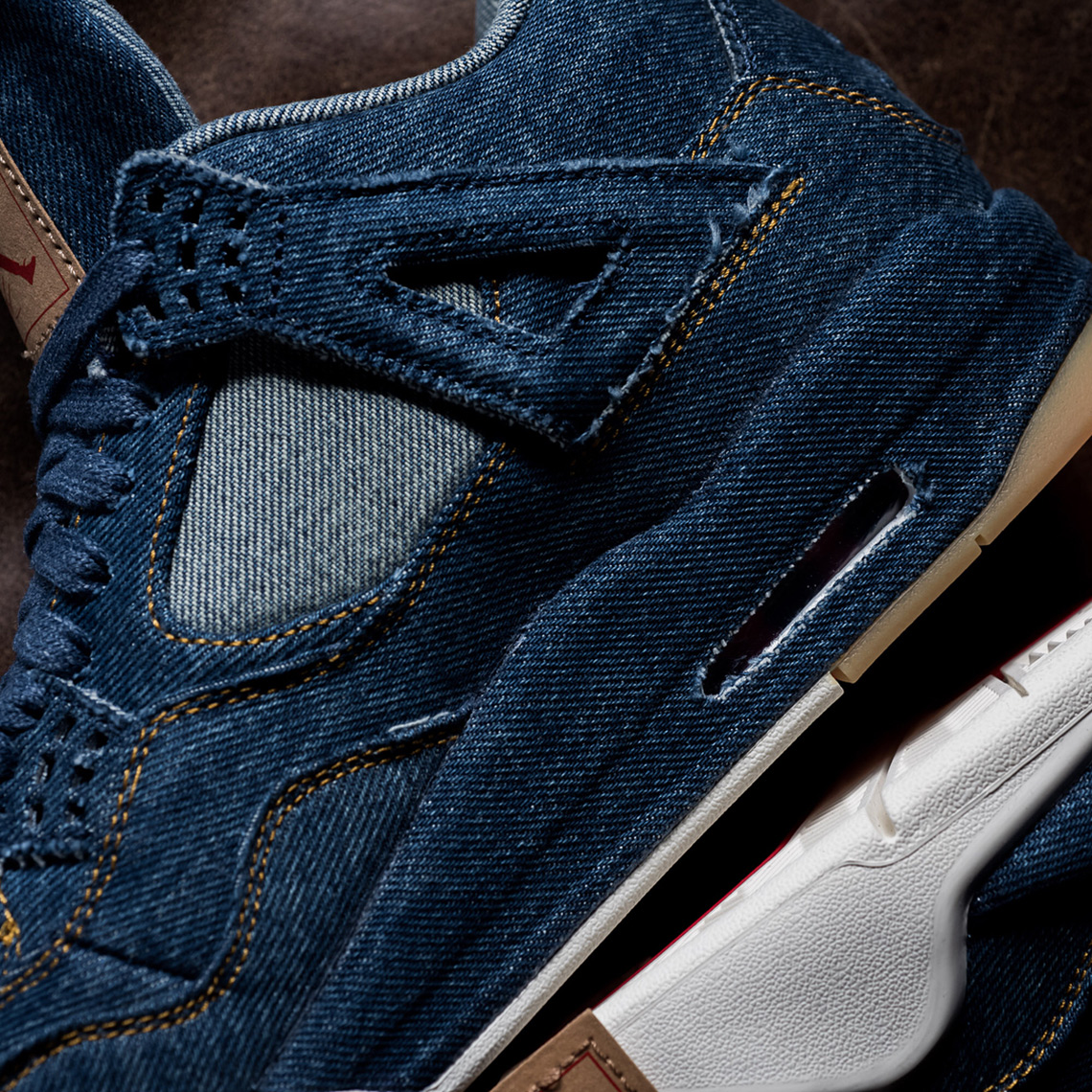 The Levi's x Air Jordan 4 Release 