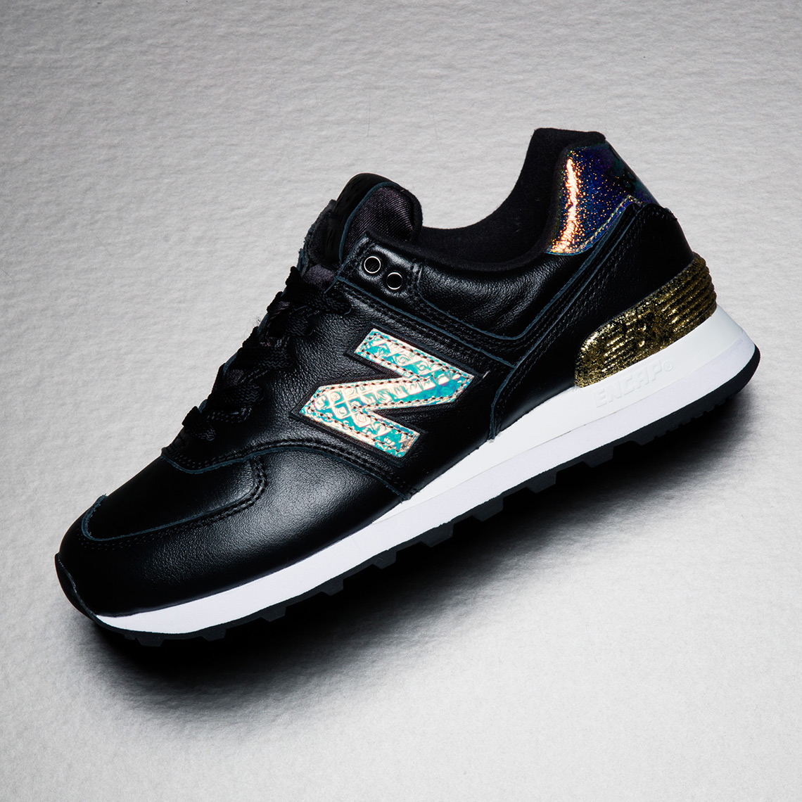 new balance black glitter