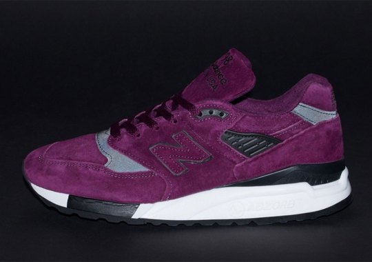 A Clean New Balance 998 Arrives In Purple Suede