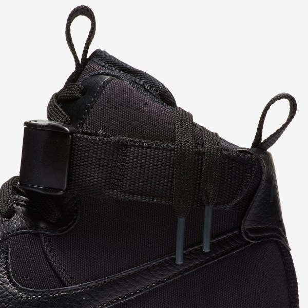 Nike Air Force 1 High Triple Black Canvas AH6768-001 Release Info ...