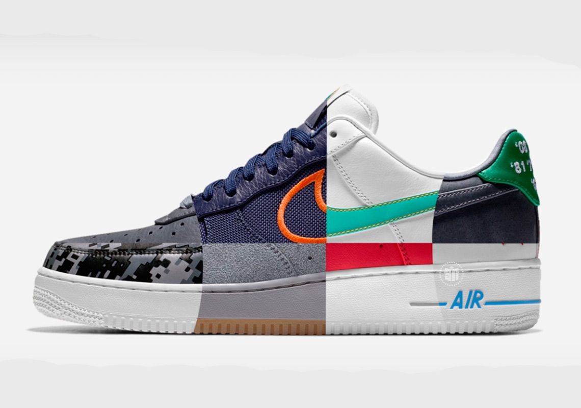 Nike's NBA City Edition Design Options Coming To The Air Force 1