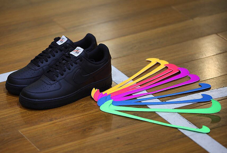 nike air force one interchangeable swoosh