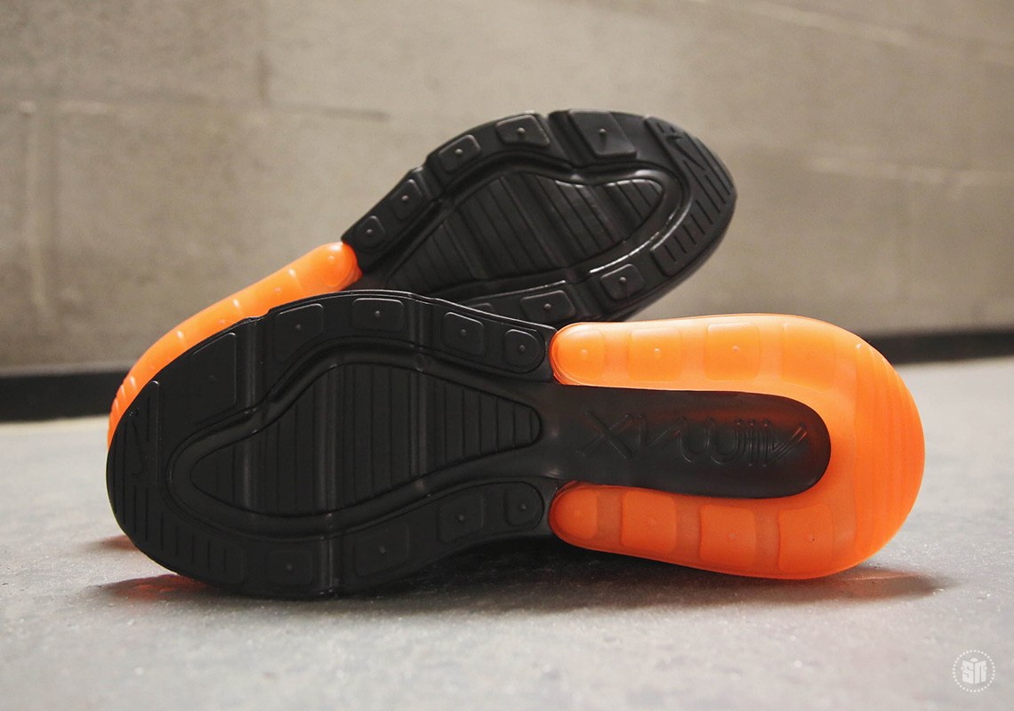 Nike Air Max 270 Black Orange Ah8050 008 2