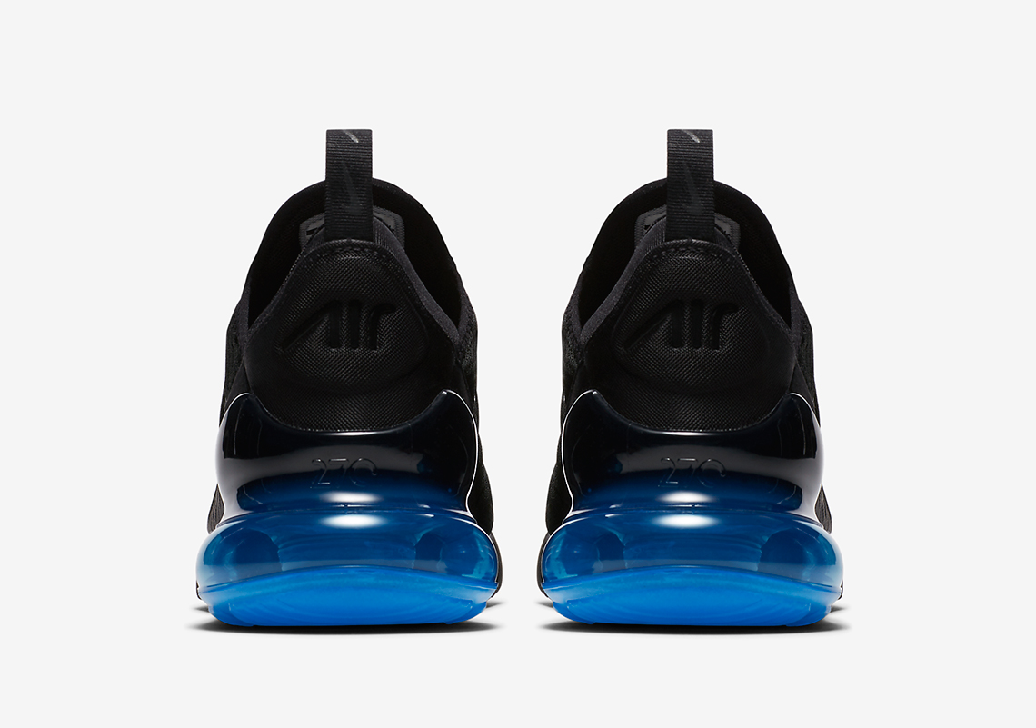 Nike 270 black hot sale and blue