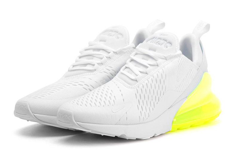 The Nike Air Max 270 Is Releasing In White And Volt