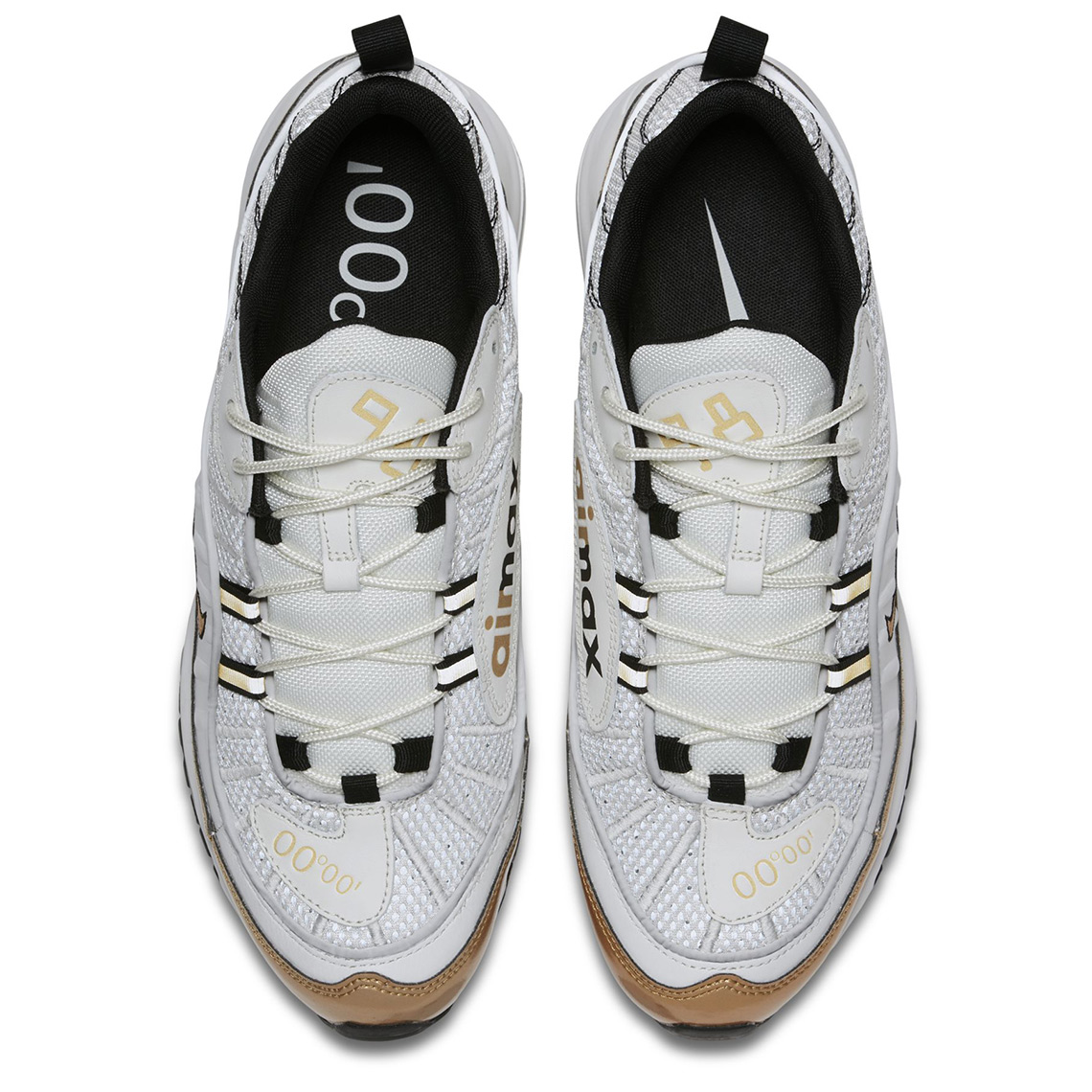Nike Air Max 98 UK White Gold 