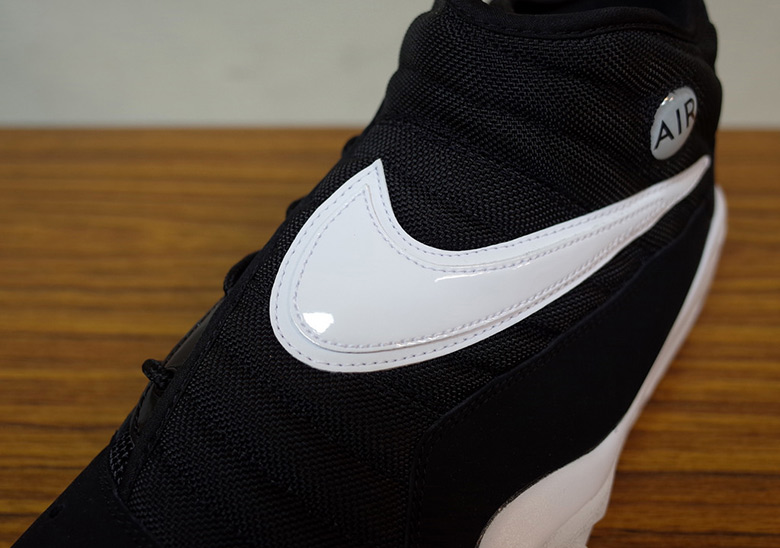 Nike Air Shake Ndestrukt Black Patent White 3