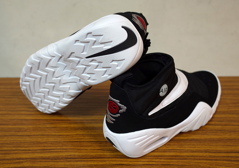 Nike Air Shake Ndestrukt Black Patent White 6