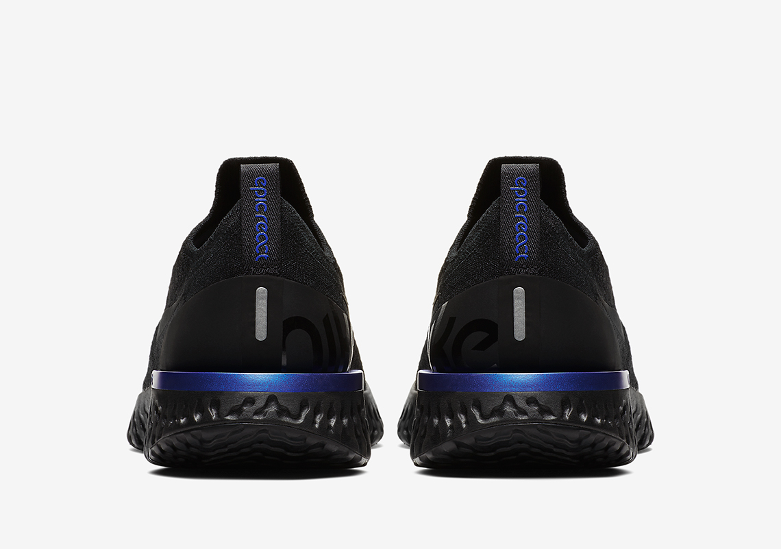 Nike Epic React Black Blue Aq0067 004 2