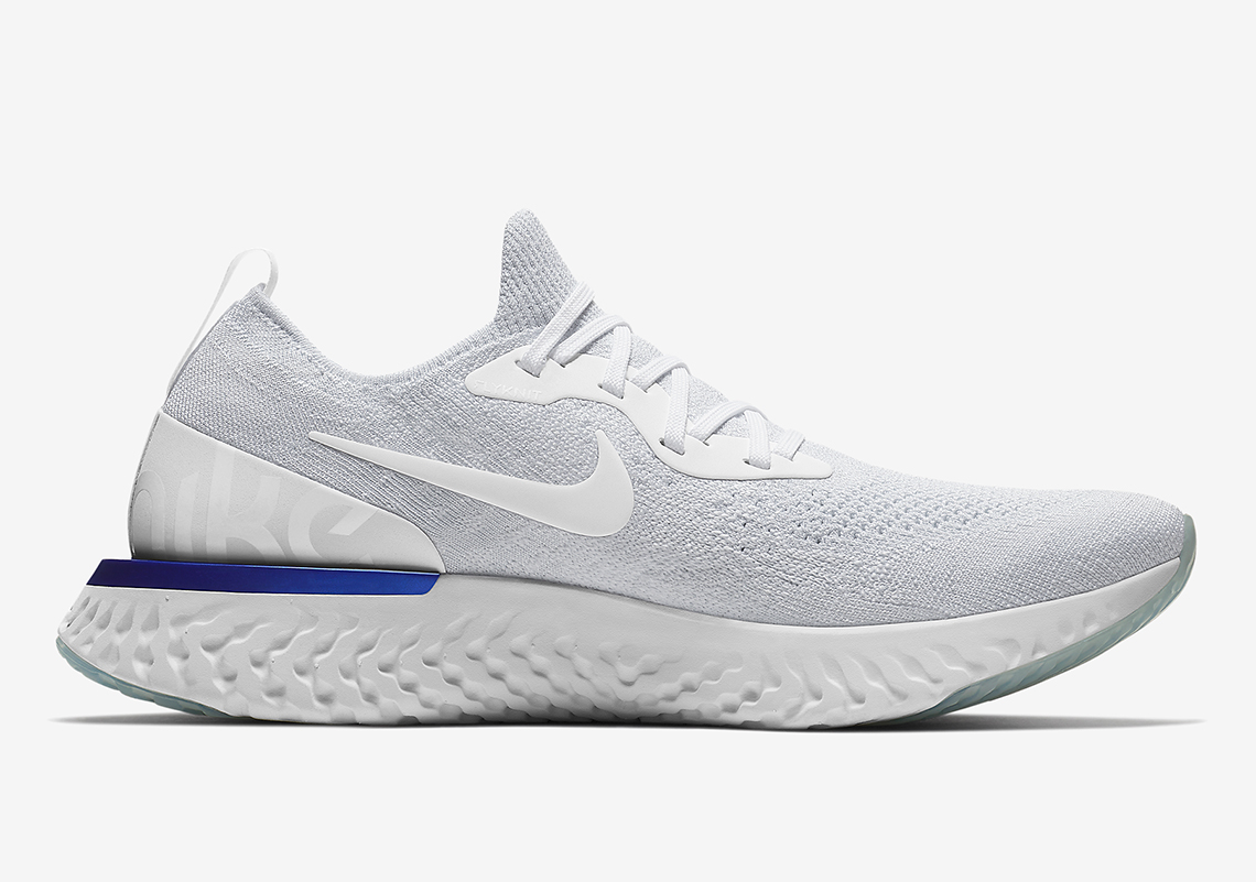 Nike Epic React AQ0067-100 Blue/White Nike+ App Official Images Info SneakerNews.com