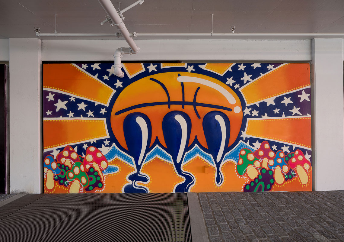 Stash And Other Artists Create Murals For Nike’s NYC Garage