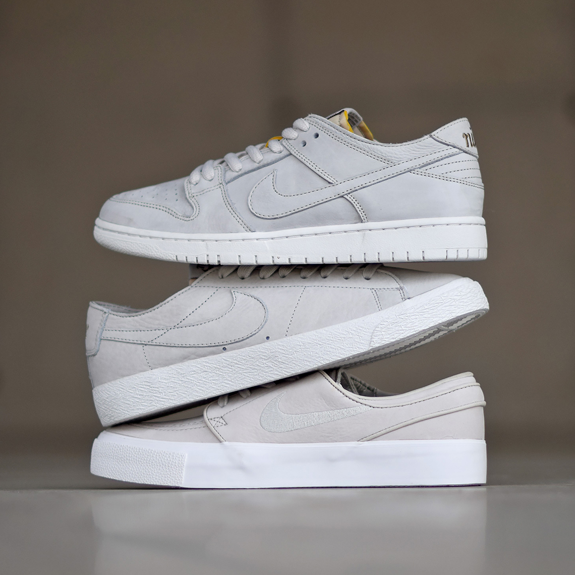 Nike sb zoom dunk sale low pro deconstructed white