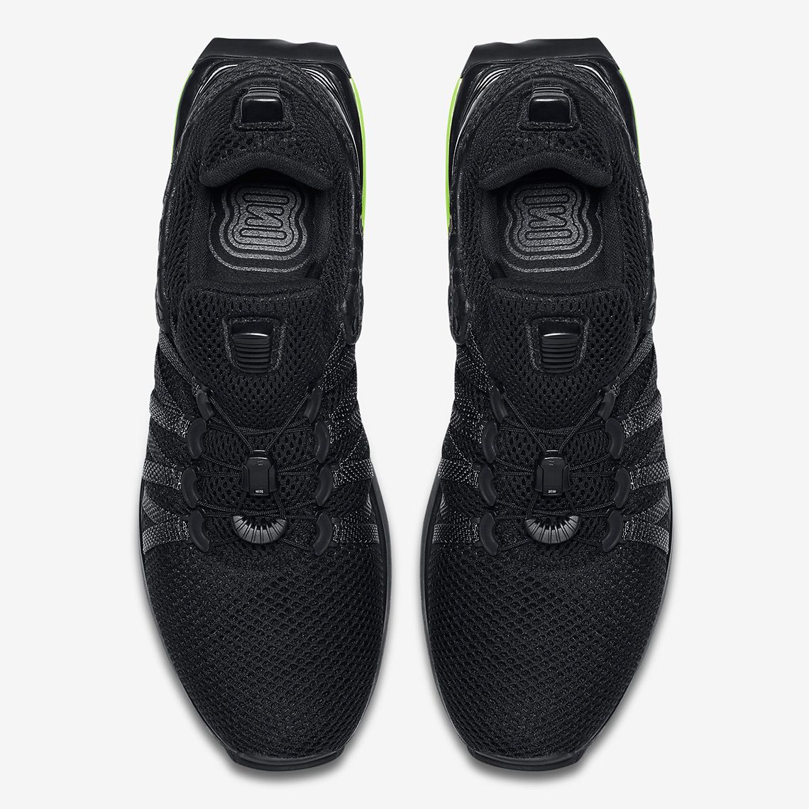 Nike Shox Gravity Black Green Strike Ar1470 003 4