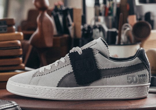 Puma And Michael Lau Team Up For a Sample Suede