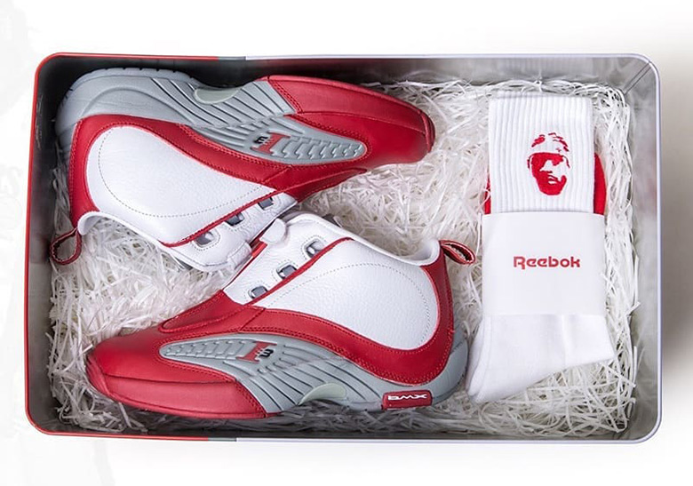 Reebok Answer IV White/Red Limited 