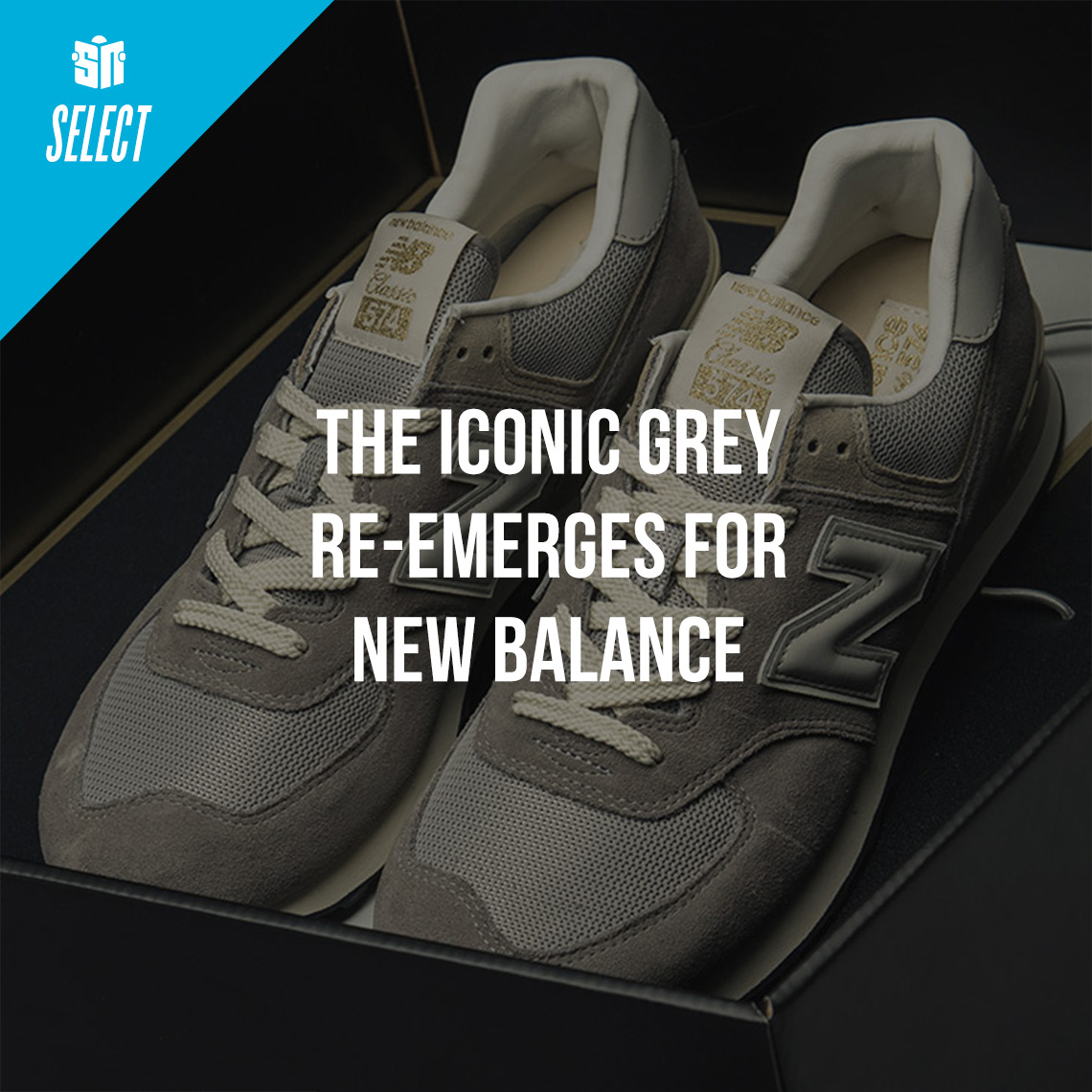 The New Balance 574 Re-emerges In Iconic Grey Colorway For Friends And Family Package