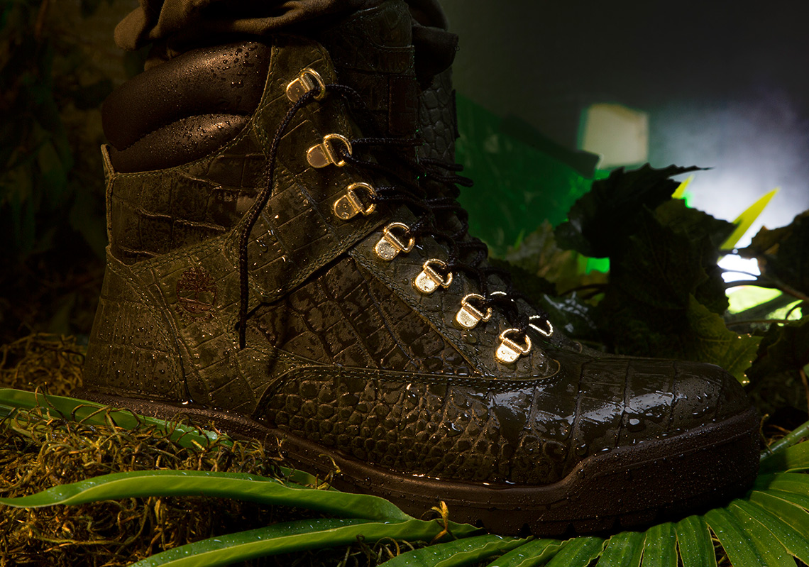Timberland Continues The Energy Around The 6" Field Boot With The Crocadylian