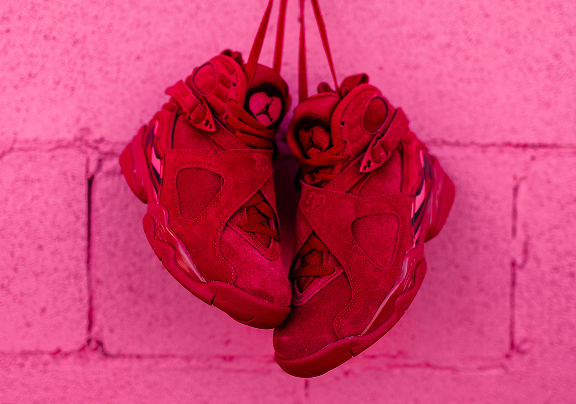 jordan 8 valentines