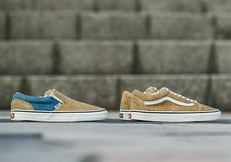 Vans fuzzy suede old cheap skool