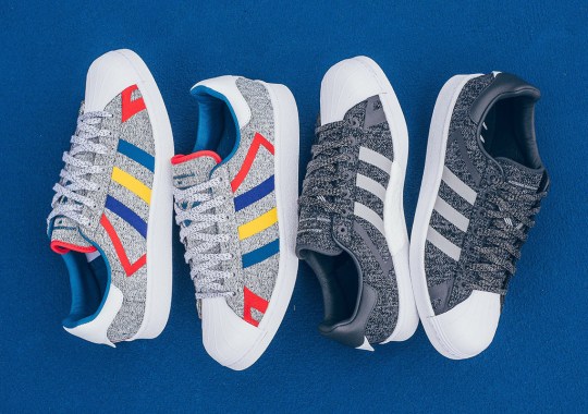 White Mountaineering Releases Two New adidas Superstar BOOST Colorways