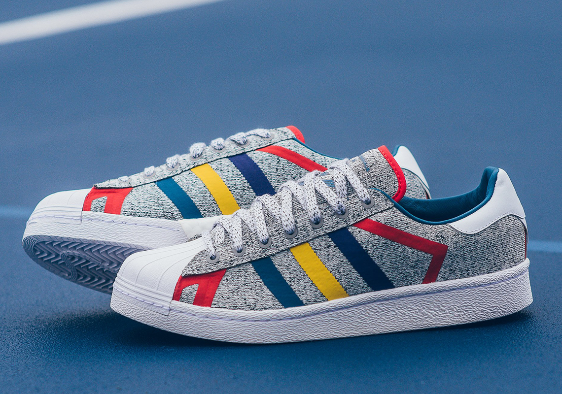 White Mountaineering Releases Two New adidas Superstar BOOST Colorways SneakerNews